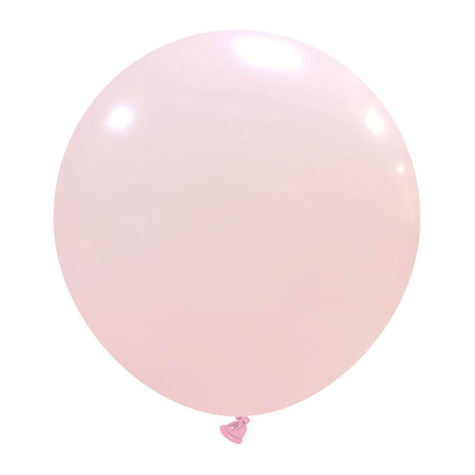 Cattex 19" Round Light Pink Latex Balloons – (Pack of 25)
