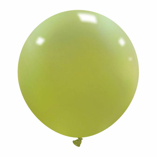 Cattex 19" Round Pistachio Latex Balloons – (Pack of 10)