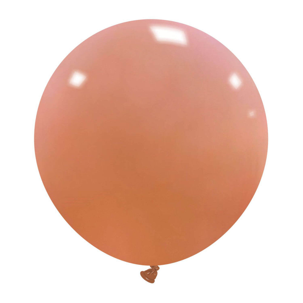 Cattex 19" Round Turkish Rose Latex Balloons – (Pack of 25)