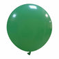 Cattex 19" Round Dark Green Latex Balloons – (Pack of 25)