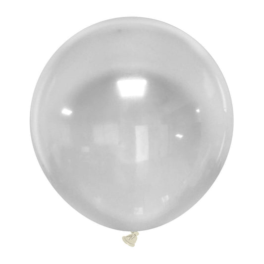 Cattex 24" Transparent Premium Latex Balloons – (1 Piece)