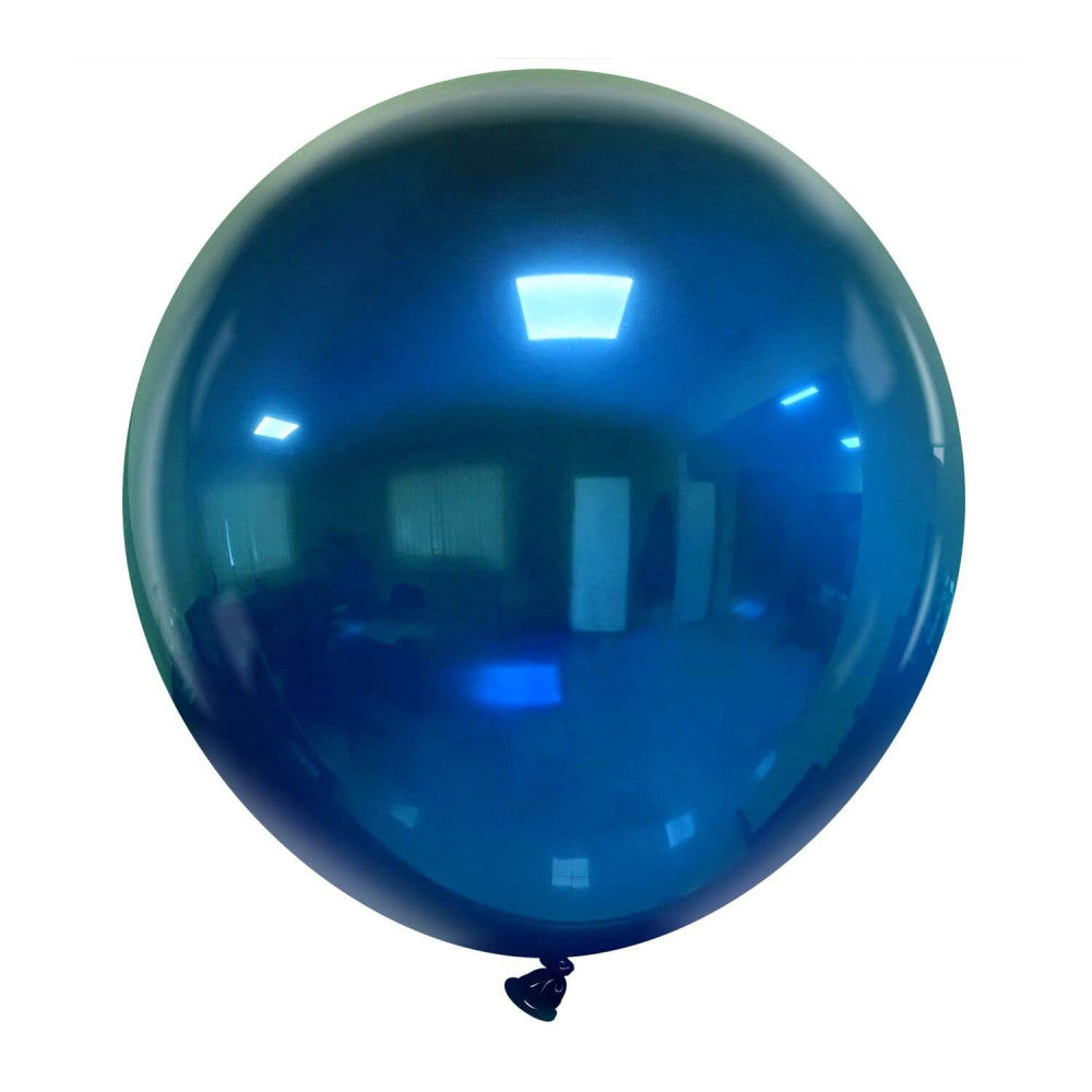 Cattex 24" Crystal Blue Premium Latex Balloon – (1 Piece)