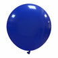 Cattex 19" Round Dark Blue Latex Balloons – (Pack of 25)