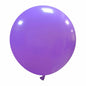 Cattex 19" Round Lavender Latex Balloons – (Pack of 25)