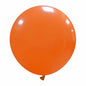 Cattex 19" Round Orange Latex Balloons – (Pack of 10)