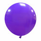 Cattex 19" Round Purple Latex Balloons – (Pack of 10)