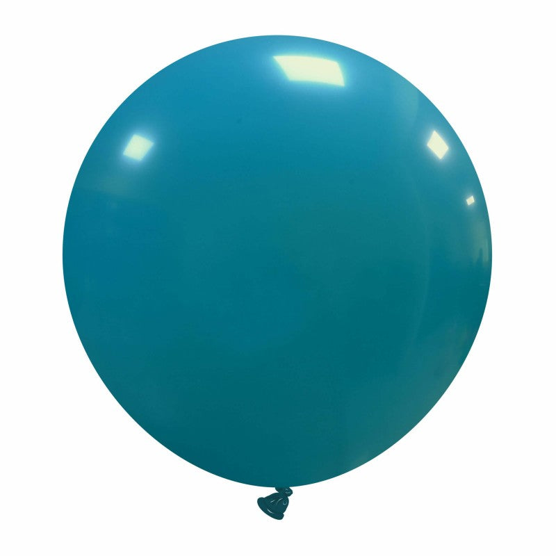 Cattex 19" Round Turquoise Latex Balloons – (Pack of 10)