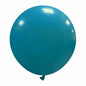 Cattex 19" Round Turquoise Latex Balloons – (Pack of 25)