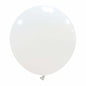 Cattex 19" Round White Latex Balloons – (Pack of 25)