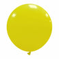 Cattex 19" Round Yellow Latex Balloons – (Pack of 25)