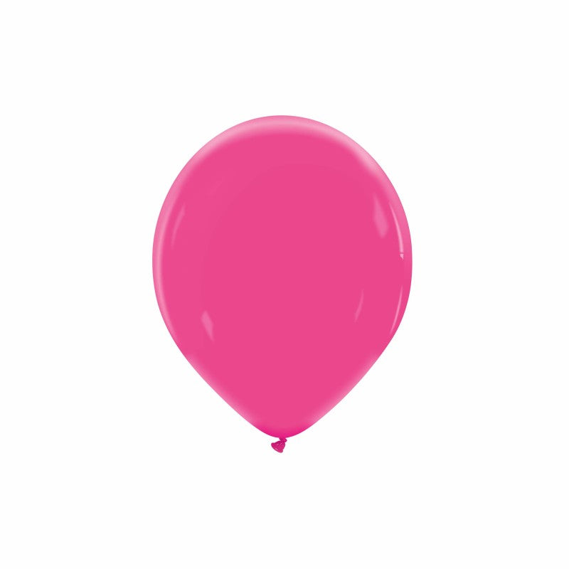 Cattex 5" Raspberry Pink Premium Latex Balloons – (Pack of 100)