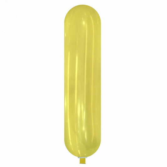Cattex GL700 87" Banner Crystal Yellow Latex Balloon – (1 Piece)