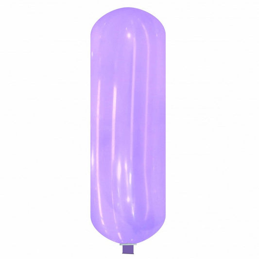 Cattex GL1200 87" XL Banner Crystal Purple Latex Balloon – (1 Piece)