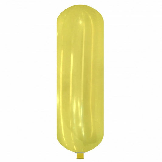 Cattex GL1200 87" XL Banner Crystal Yellow Latex Balloon – (1 Piece)