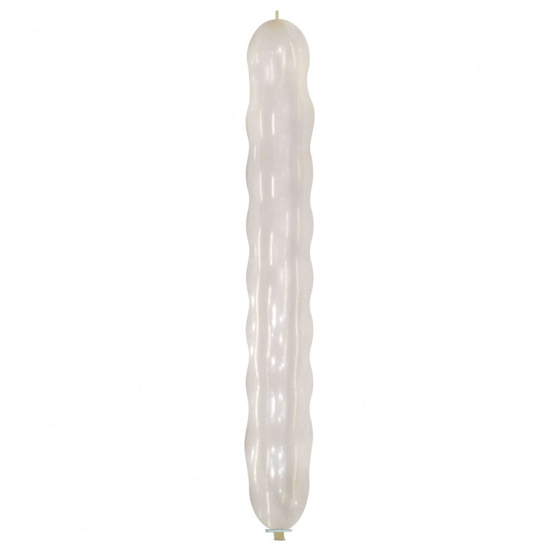 Cattex 94" Spiral Giant Clear Latex Balloon – (1 Piece)