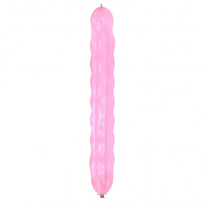 Cattex 94" Spiral Giant Crystal Fuchsia Latex Balloon – (1 Piece)