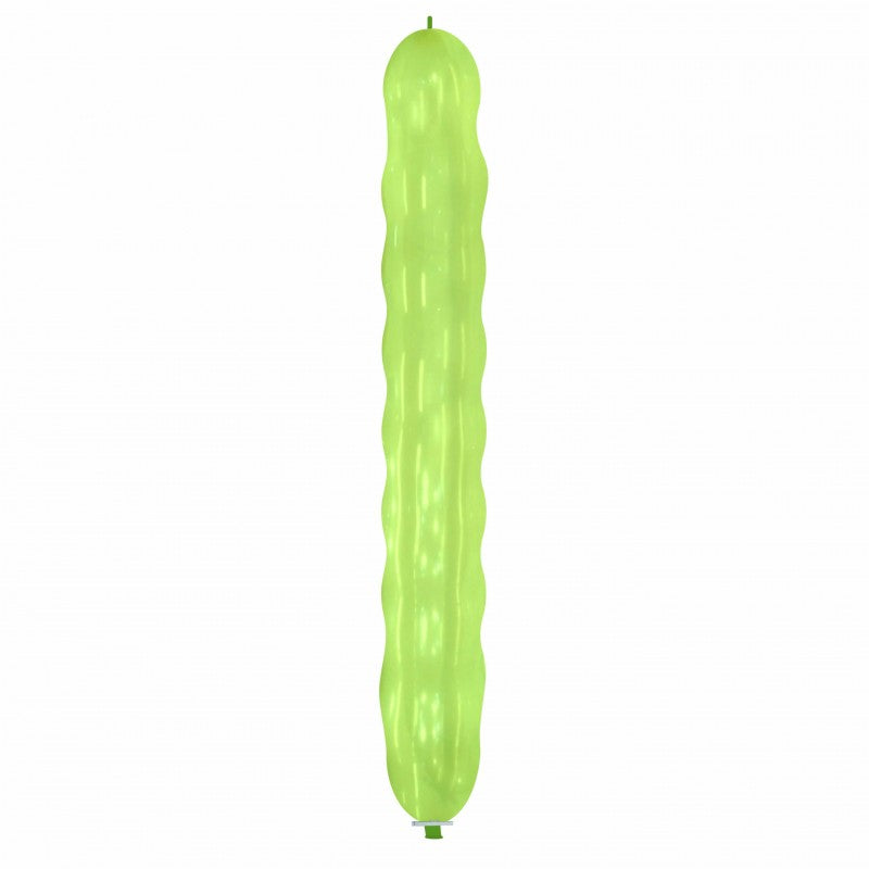 Cattex 94" Spiral Giant Crystal Green Latex Balloon – (1 Piece)