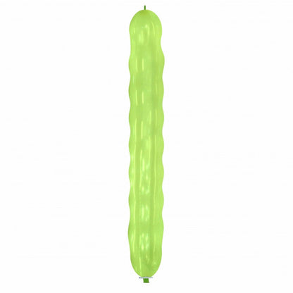 Cattex 94" Spiral Giant Crystal Green Latex Balloon – (1 Piece)