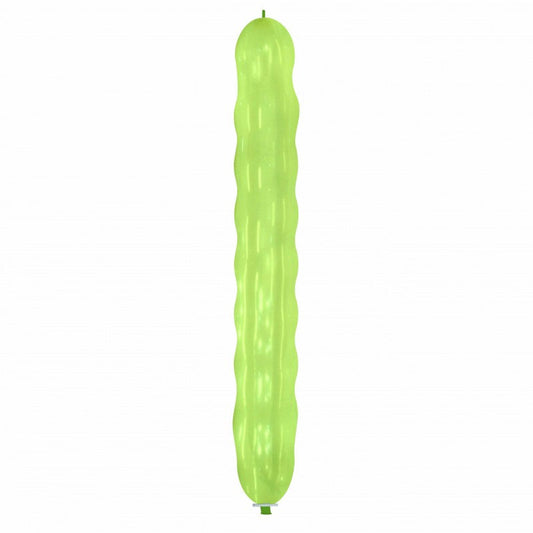 Cattex 94" Spiral Giant Crystal Green Latex Balloon – (1 Piece)
