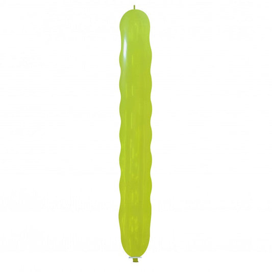 Cattex 94" Spiral Giant Lime Latex Balloon – (1 Piece)