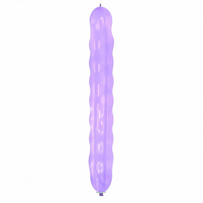 Cattex 94" Spiral Giant Crystal Purple Latex Balloon – (1 Piece)