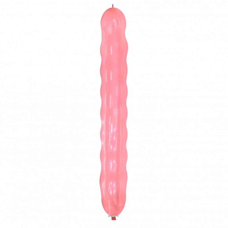 Cattex 94" Spiral Giant Crystal Red Latex Balloon – (1 Piece)