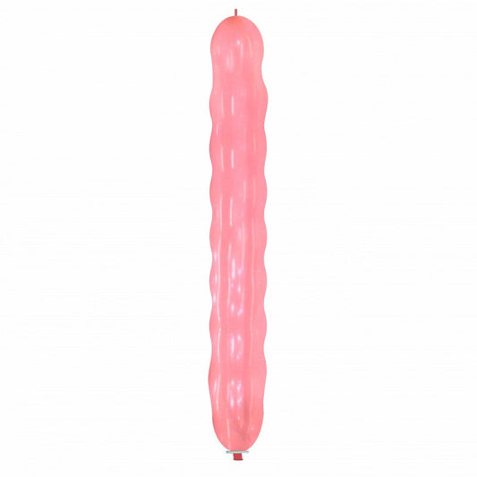 Cattex 94" Spiral Giant Crystal Red Latex Balloon – (1 Piece)