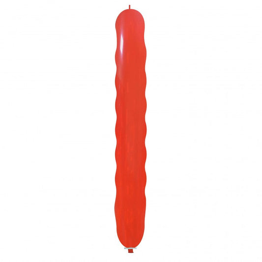 Cattex 94" Spiral Giant Red Latex Balloon – (1 Piece)
