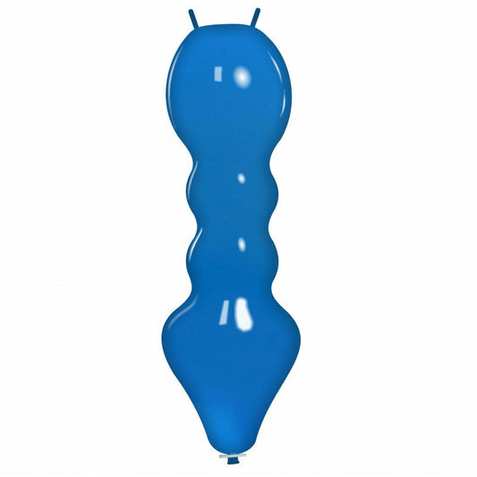 Cattex 51" Caterpillar Blue Latex Balloon – (1 Piece)