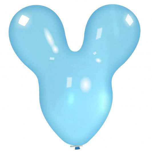 Cattex 30" Mouse Crystal Blue Latex Balloon – (1 Piece)