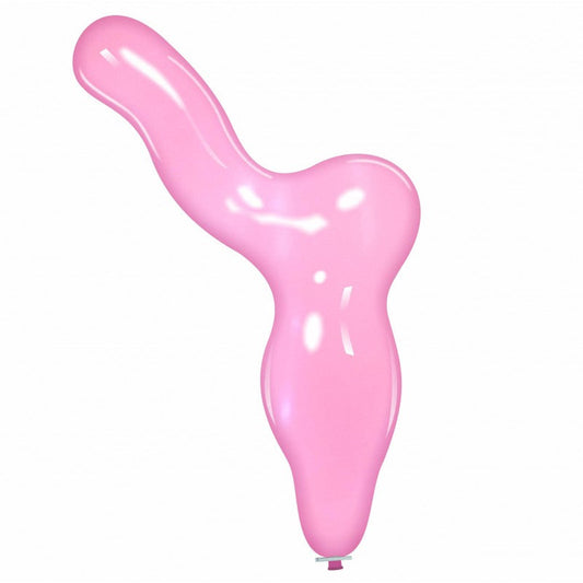 Cattex 59" Elephant Crystal Fuchsia Latex Balloon – (1 Piece)