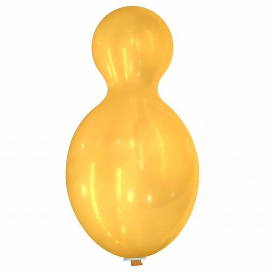 Cattex 59" Doll Crystal Orange Latex Balloon – (1 Piece)