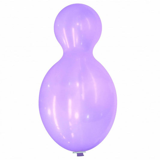 Cattex 59" Doll Crystal Purple Latex Balloon – (1 Piece)