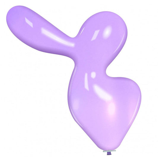 Cattex 59" Duck Crystal Purple Latex Balloon – (1 Piece)