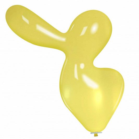 Cattex 59" Duck Crystal Yellow Latex Balloon – (1 Piece)