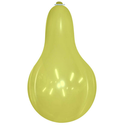 Cattex 32" Longneck Crystal Yellow Latex Balloon – (1 Piece)