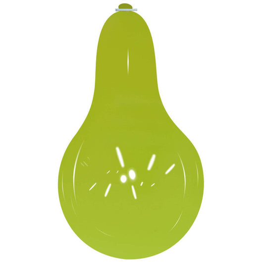 Cattex 32" Longneck Lime Latex Balloon – (1 Piece)