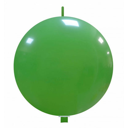 Cattex 32" Interlocking Green Latex Balloon – (1 Piece)