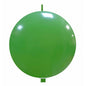 Cattex 32" Interlocking Green Latex Balloon – (1 Piece)