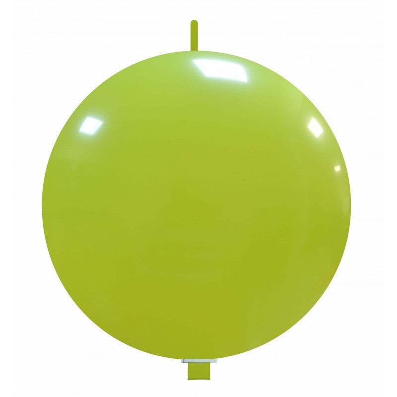 Cattex 32" Interlocking Lime Latex Balloon – (1 Piece)