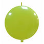 Cattex 32" Interlocking Lime Latex Balloon – (1 Piece)