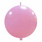 Cattex 32" Interlocking Pink Latex Balloon – (1 Piece)