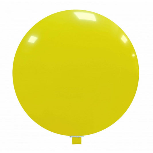 Cattex 37" Giant Yellow Latex Balloon – (1 Piece)