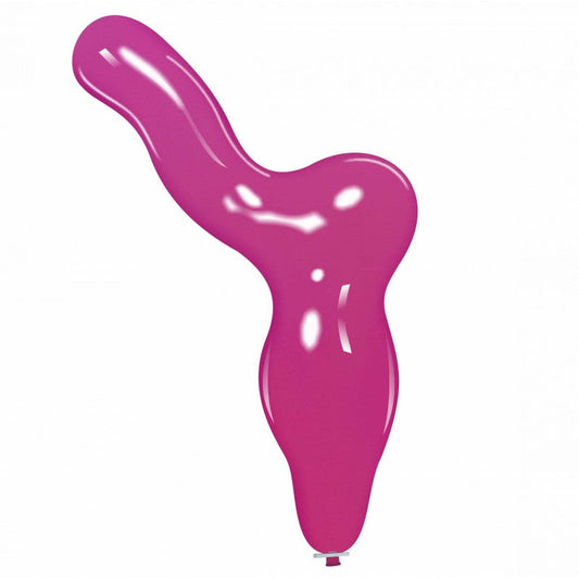Cattex 59" Elephant Fuchsia Latex Balloon – (1 Piece)