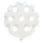 Cattex 32" Round Clear Polka Dots Latex Balloon – (1 Piece)