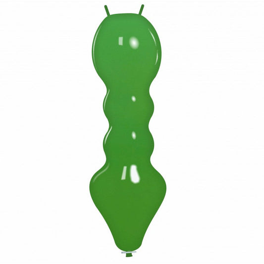 Cattex 51" Caterpillar Green Latex Balloon – (1 Piece)