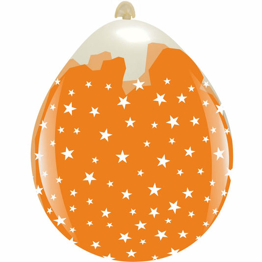 Cattex 18" Stars Stuffing Latex Balloons – (Pack of 10)