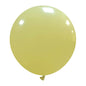 Cattex 19" Round Cream Latex Balloons – (Pack of 10)