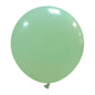 Cattex 19" Round Mint Green Latex Balloons – (Pack of 10)