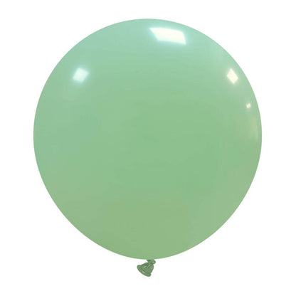 Cattex 19" Round Mint Green Latex Balloons – (Pack of 25)